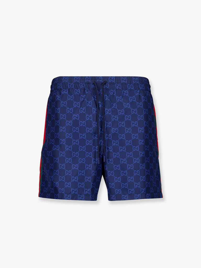 GG nylon swim trunks