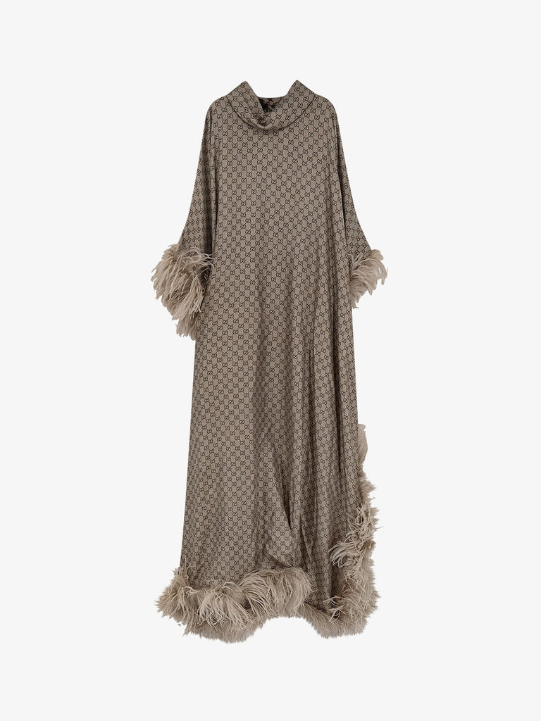 GG silk kaftano dress