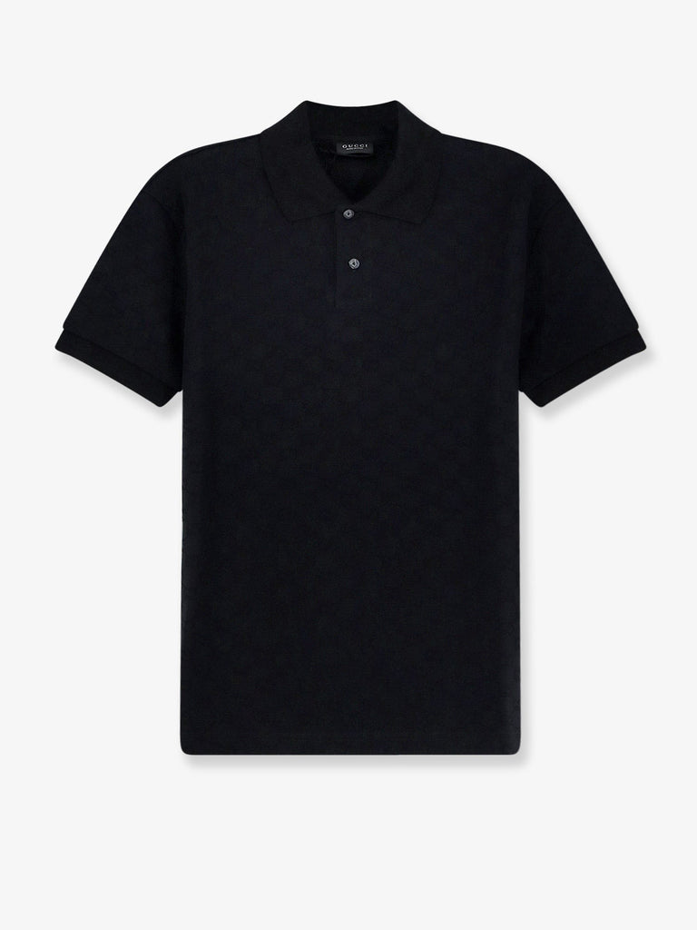 GG viscose blend polo shirt