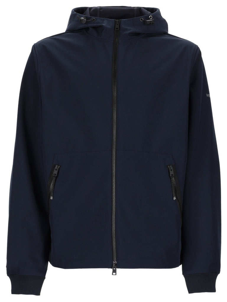 GIACCA CON ZIP E CAPPUCCIO