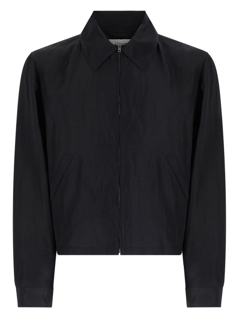 GIACCA CROP CON ZIP