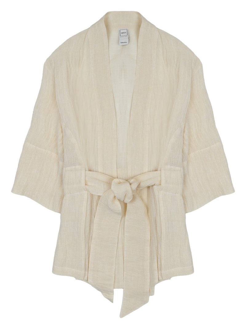 GIACCA KIMONO IN LINO