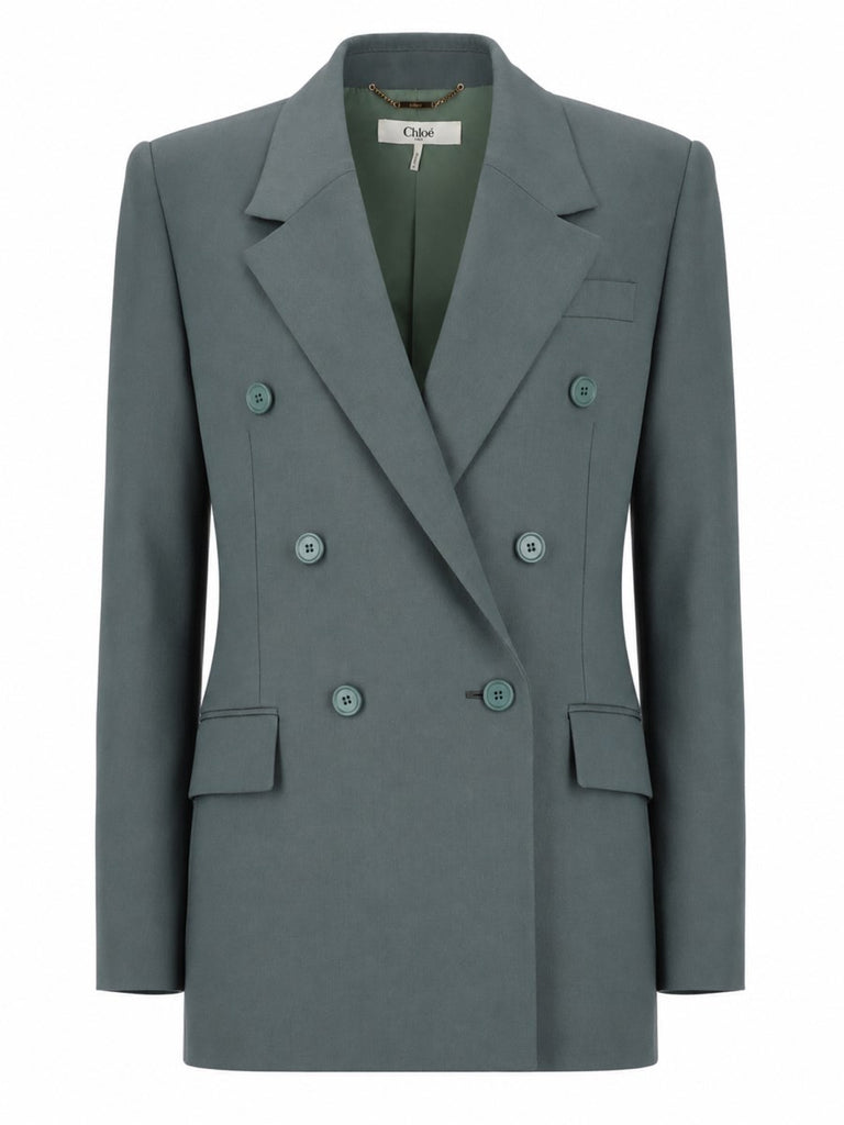 GIACCA SARTORIALE DOPPIOPETTO IN GABARDINE
