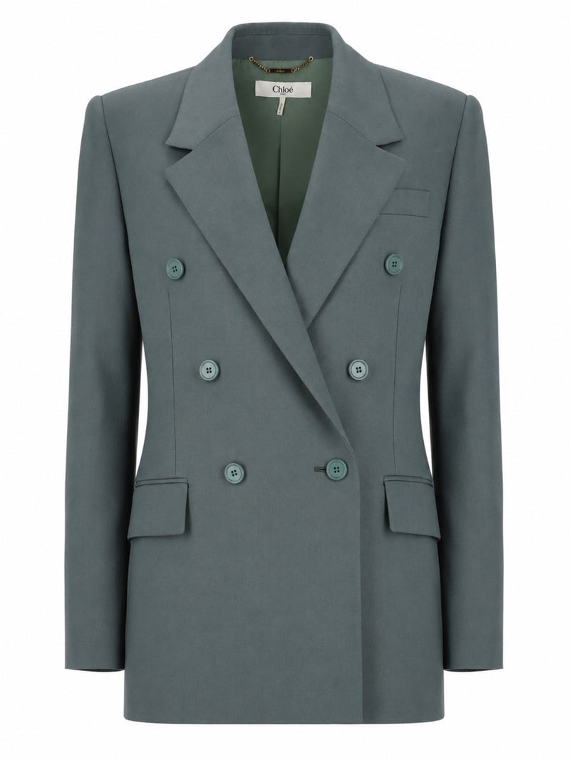 GIACCA SARTORIALE DOPPIOPETTO IN GABARDINE
