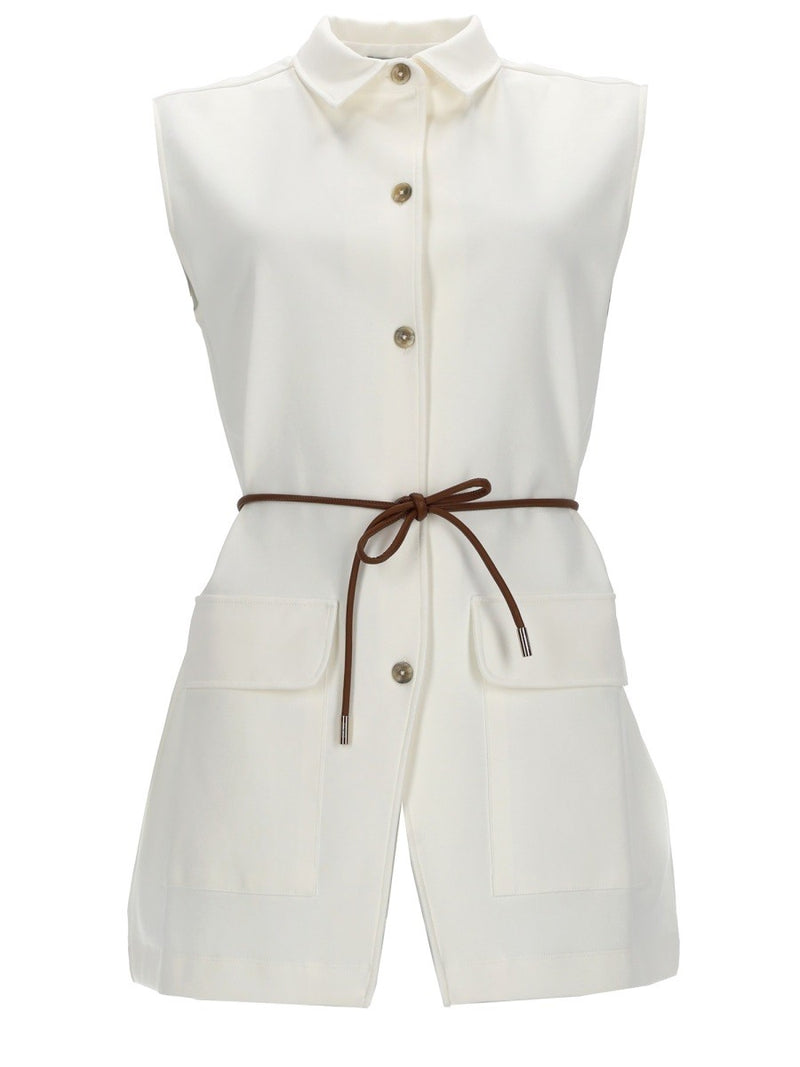 GILET CON CINTURA
