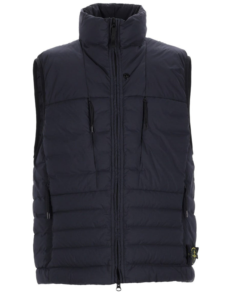 GILET IN PIUMA "SEAMLESS TUNNEL" IN NYLON