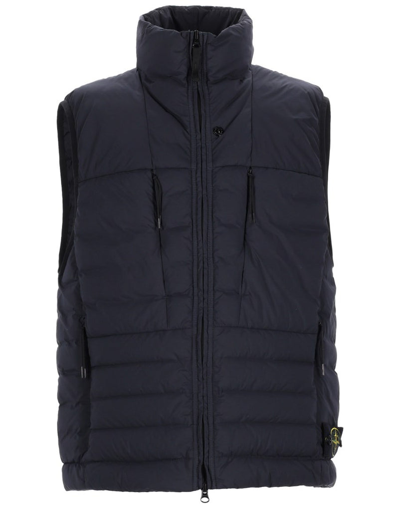 GILET IN PIUMA "SEAMLESS TUNNEL" IN NYLON
