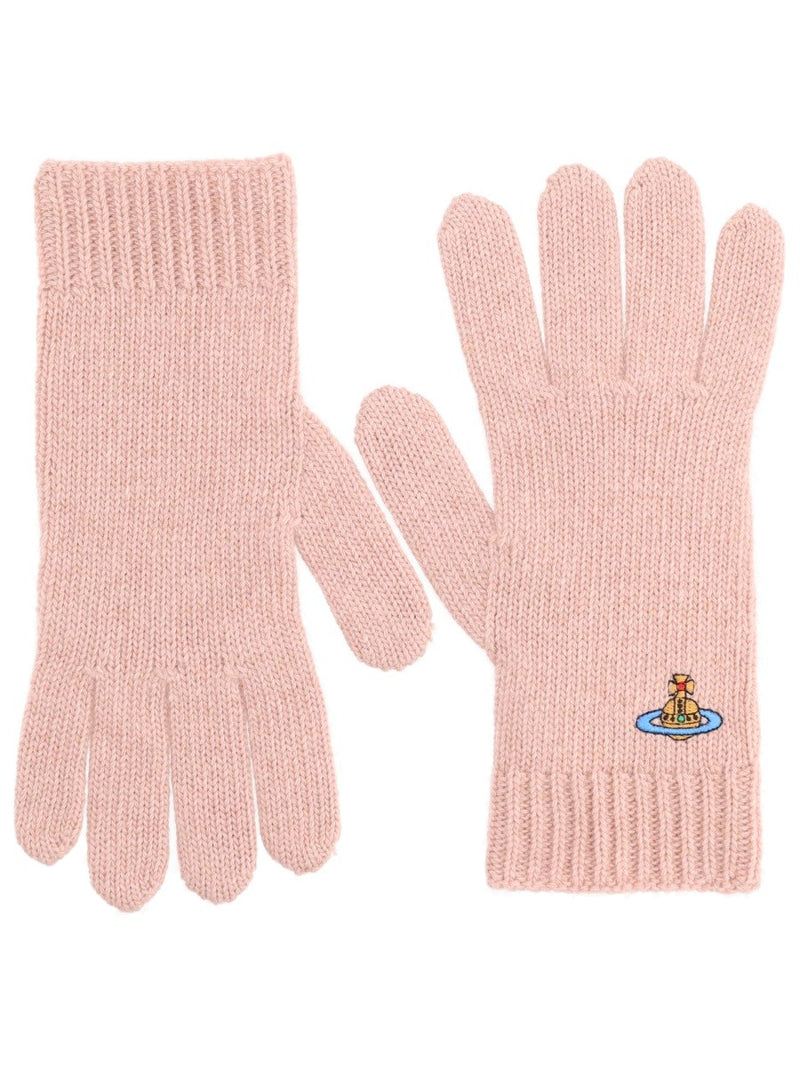 GLOVES WITH ORB EMBROIDERY