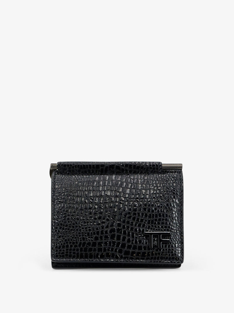 Goat leather card holder