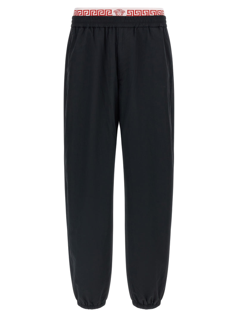 'Greca' pattern joggers
