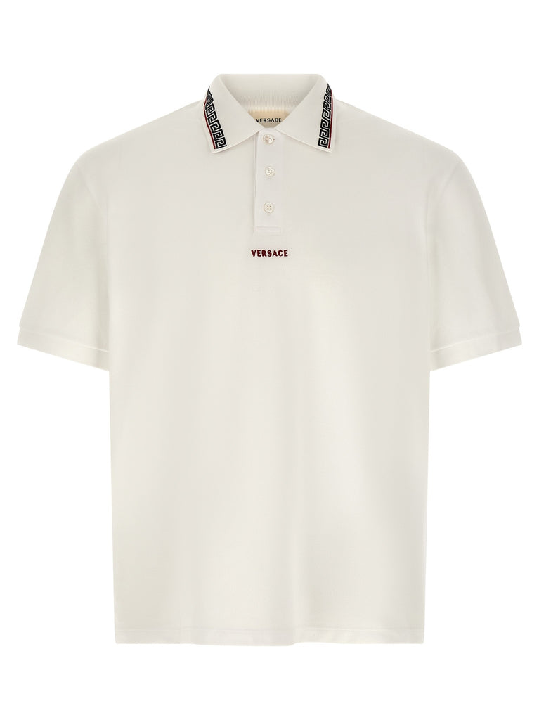 'Greca' polo shirt