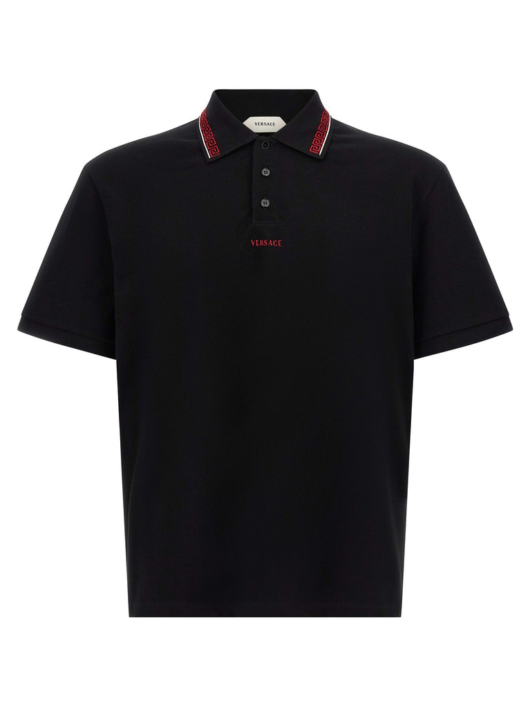 'Greca' polo shirt