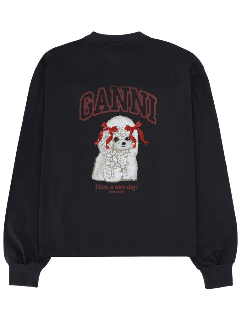 "GREY POODLE" T-SHIRT