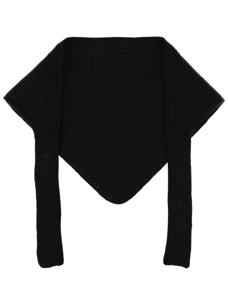 GROSGRAIN LOGO SHAWL