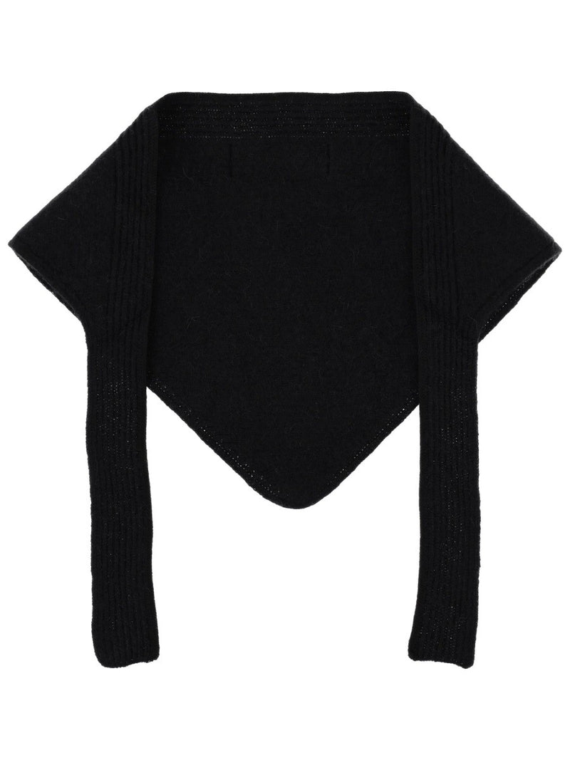 GROSGRAIN LOGO SHAWL