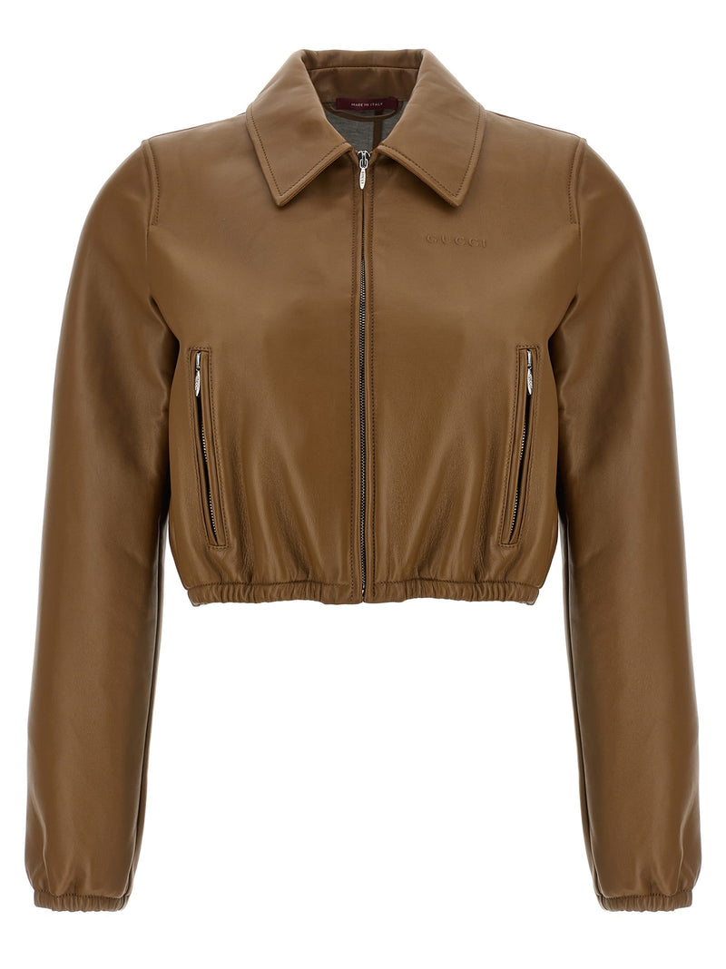 'Gucci' cropped jacket