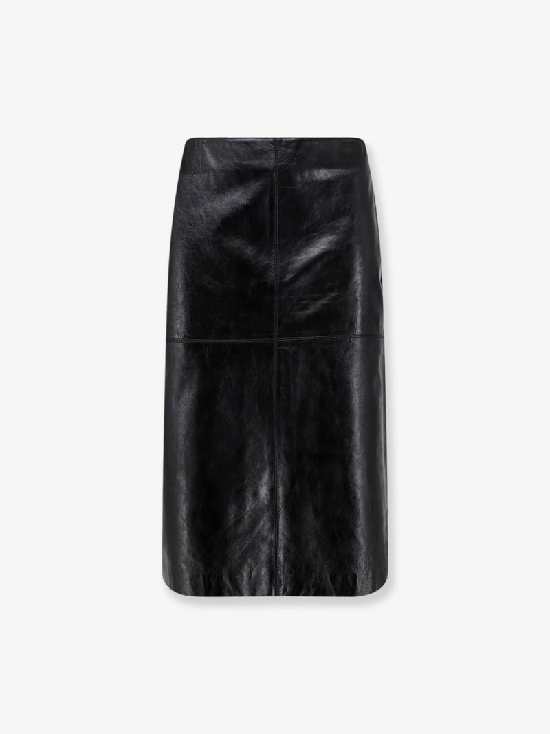 Gwen leather skirt