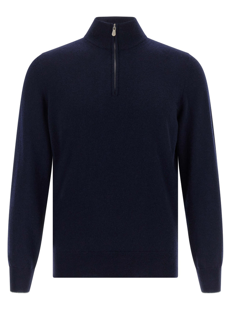 Half-zip sweater