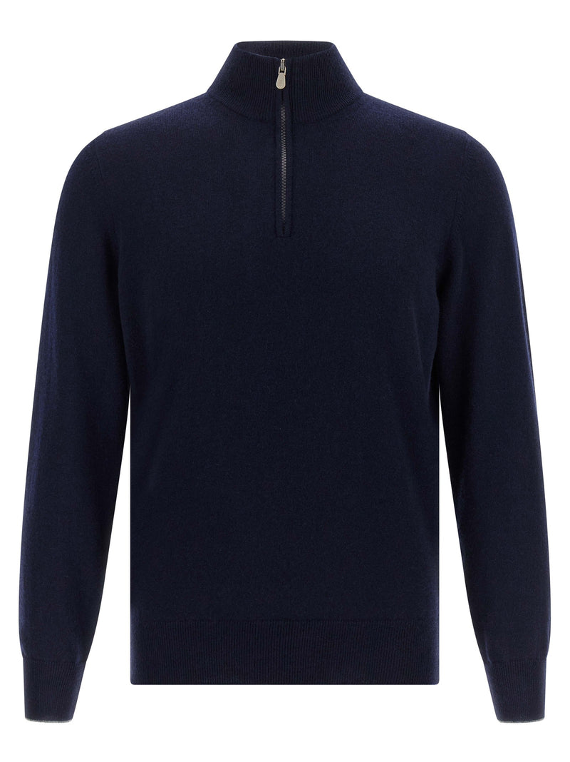 Half-zip sweater