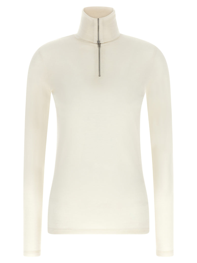 Half-zip sweater
