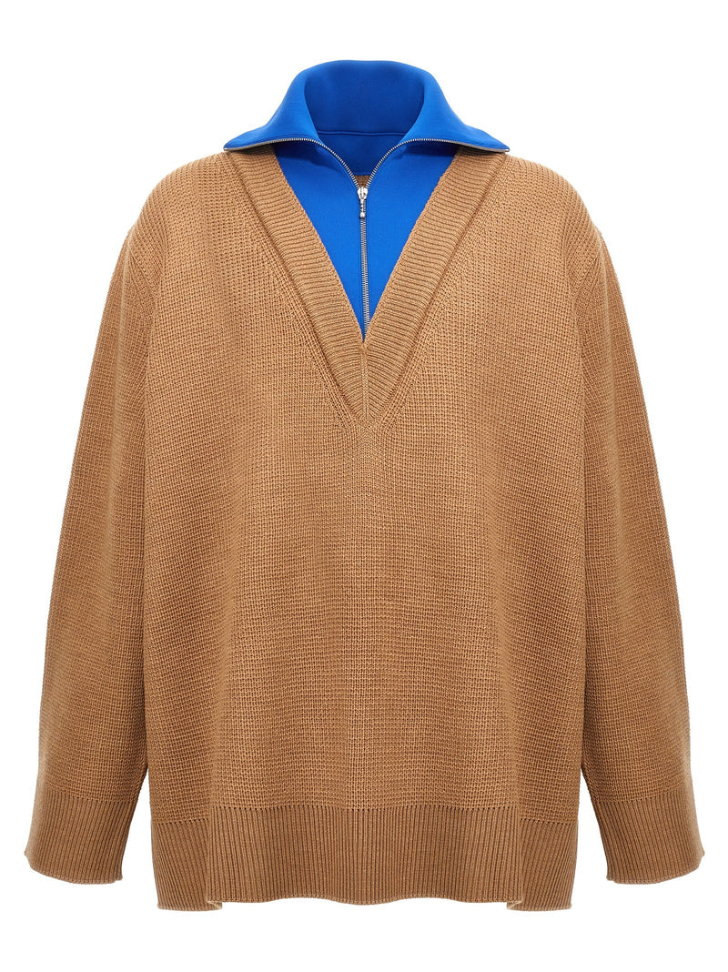 Half zip sweater