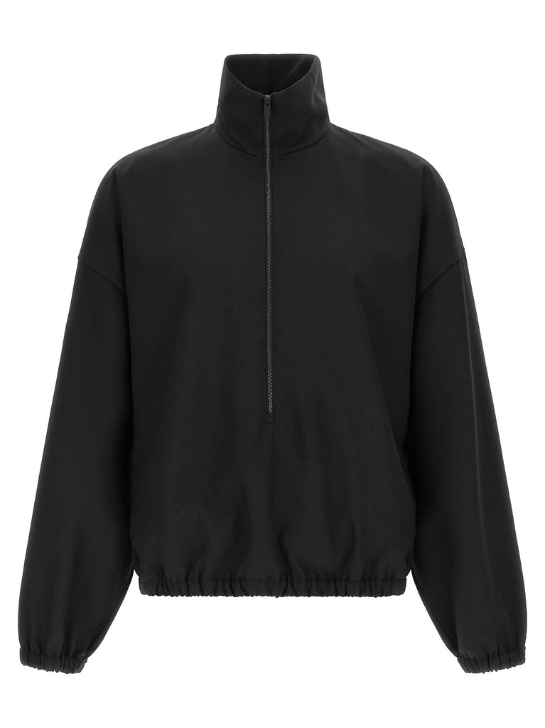 Half-zip sweatshirt