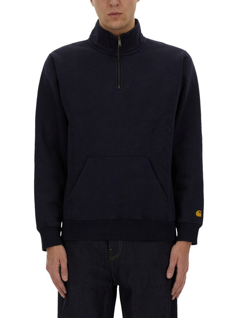 HALF ZIPPER SWEATSHIRT