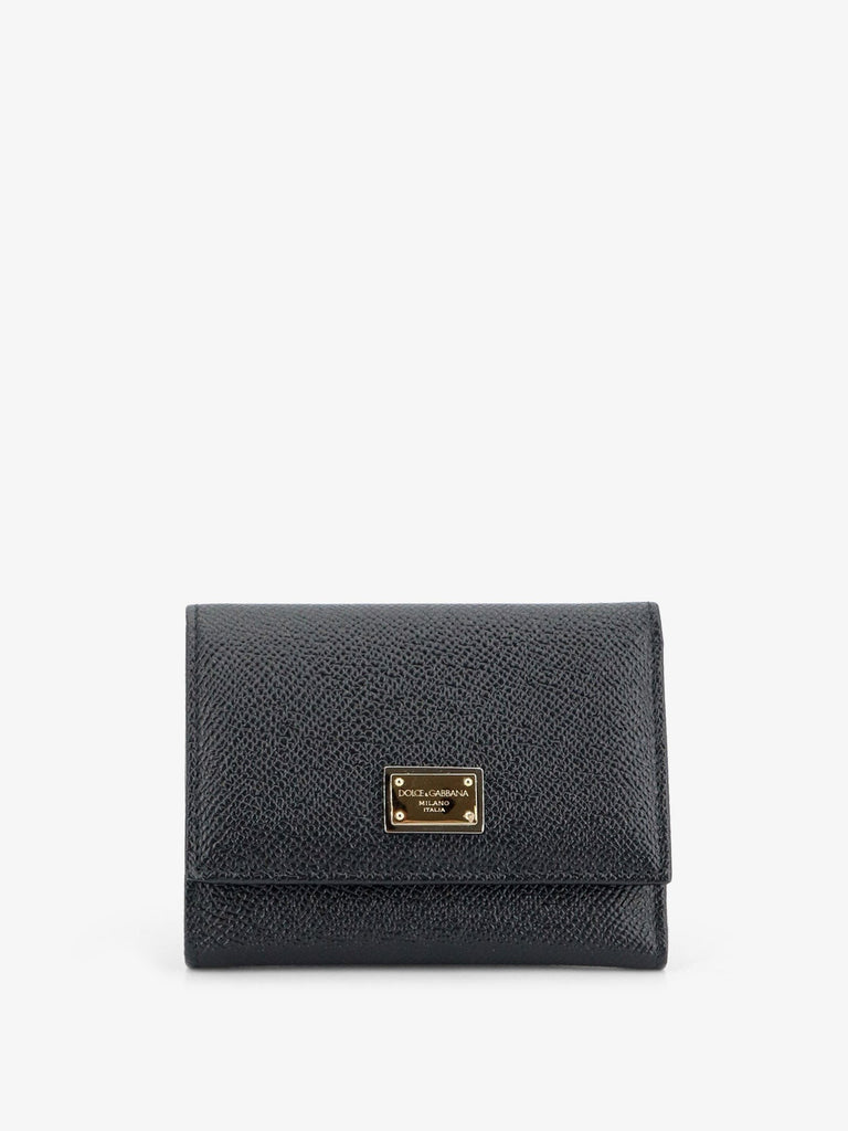 Hammered leather wallet