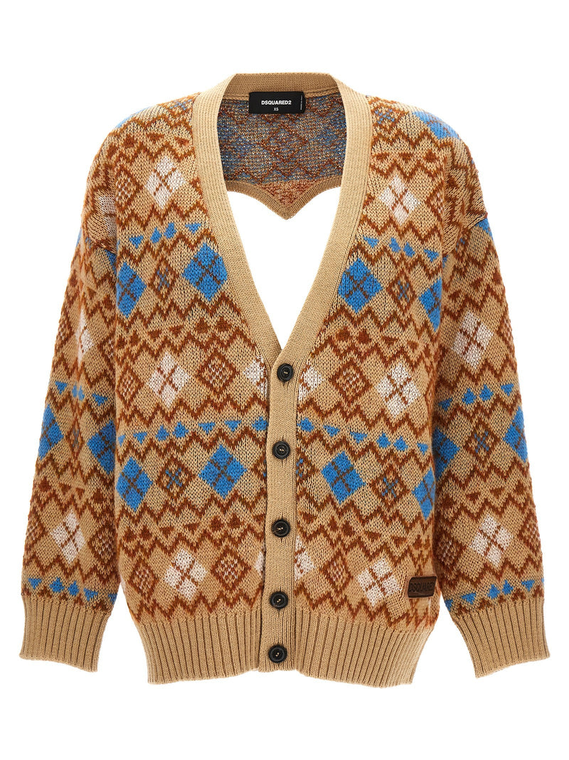 'Heart Vintage Shetland' cardigan