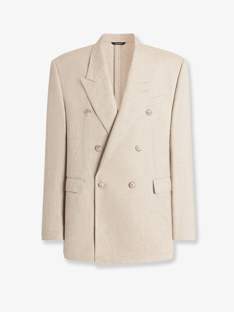Hemp, silk and linen blazer