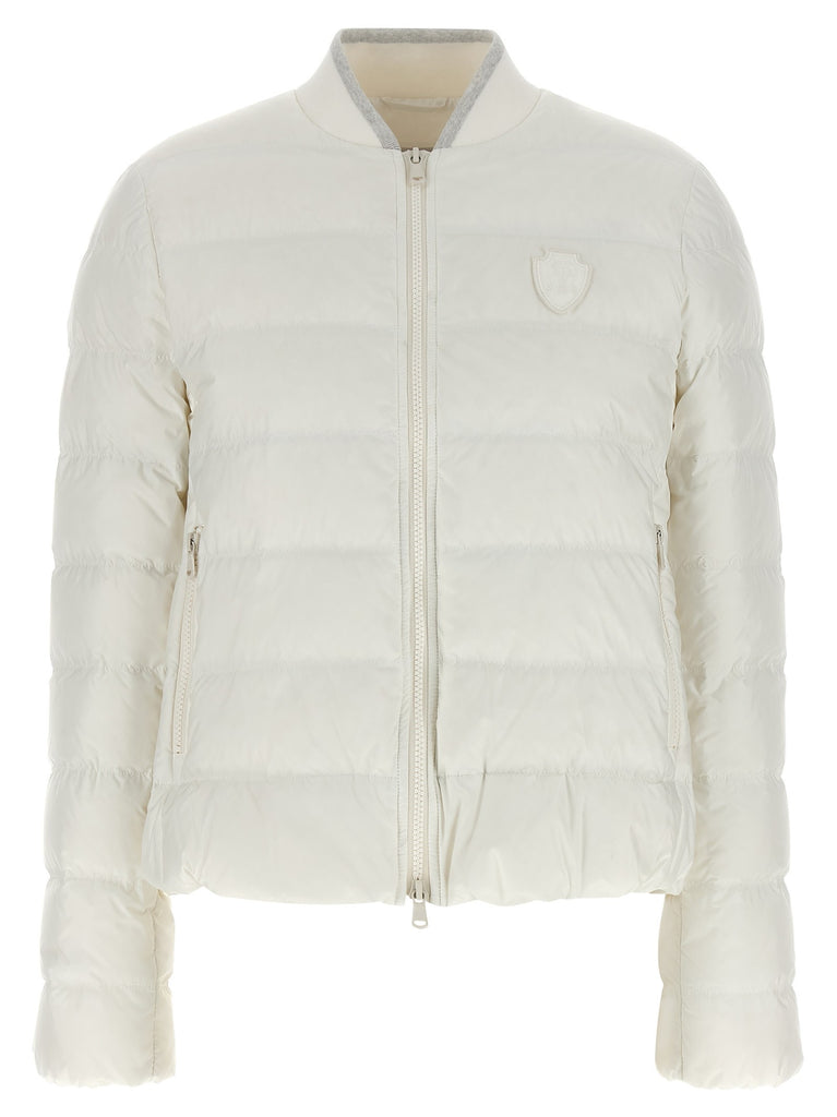 Heraldic coat of arms down jacket