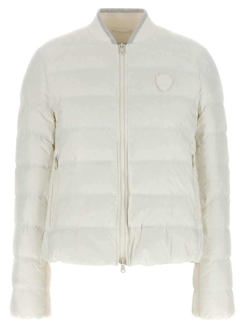 Heraldic coat of arms down jacket