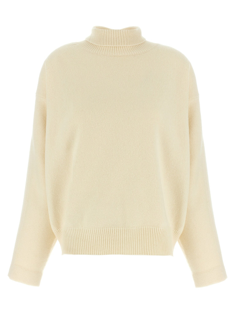 High neck sweater
