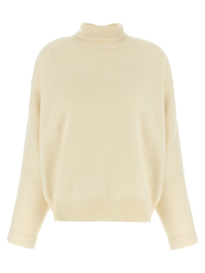 High neck sweater