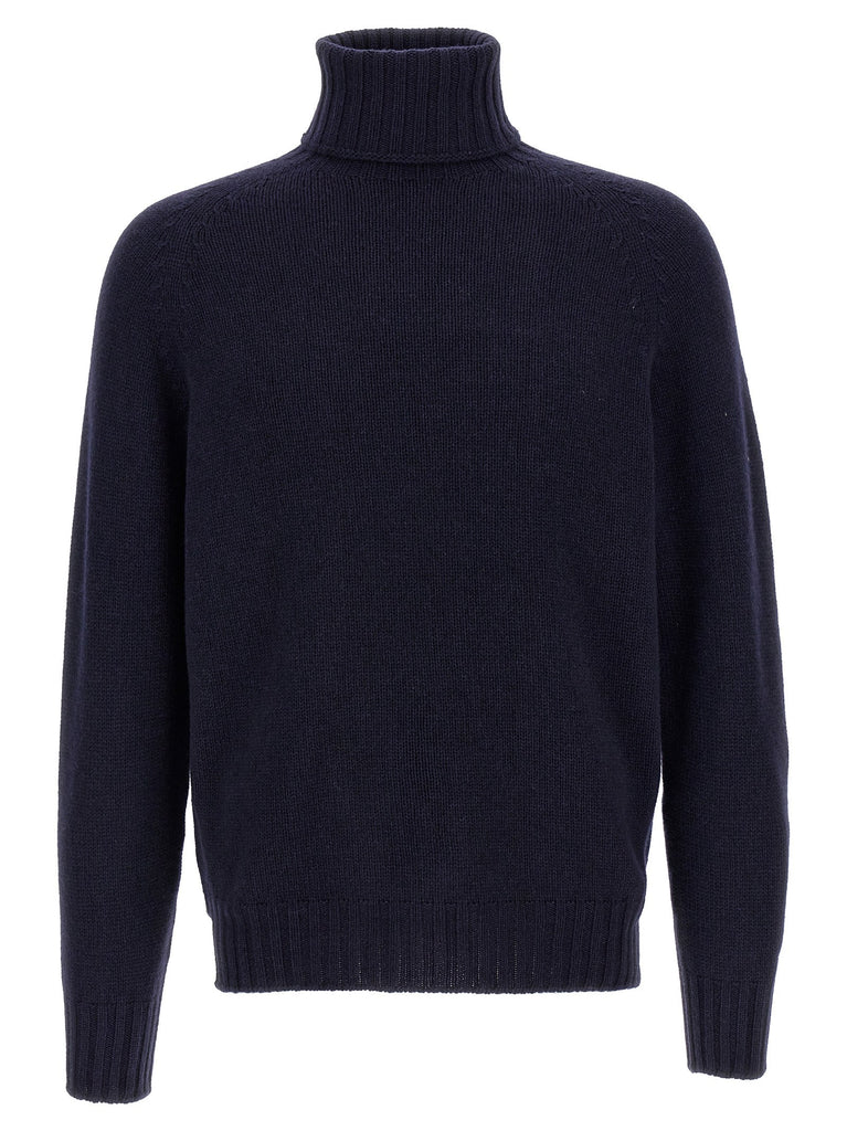 High neck sweater