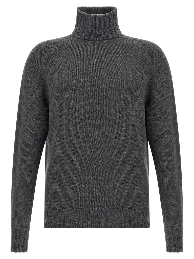High neck sweater