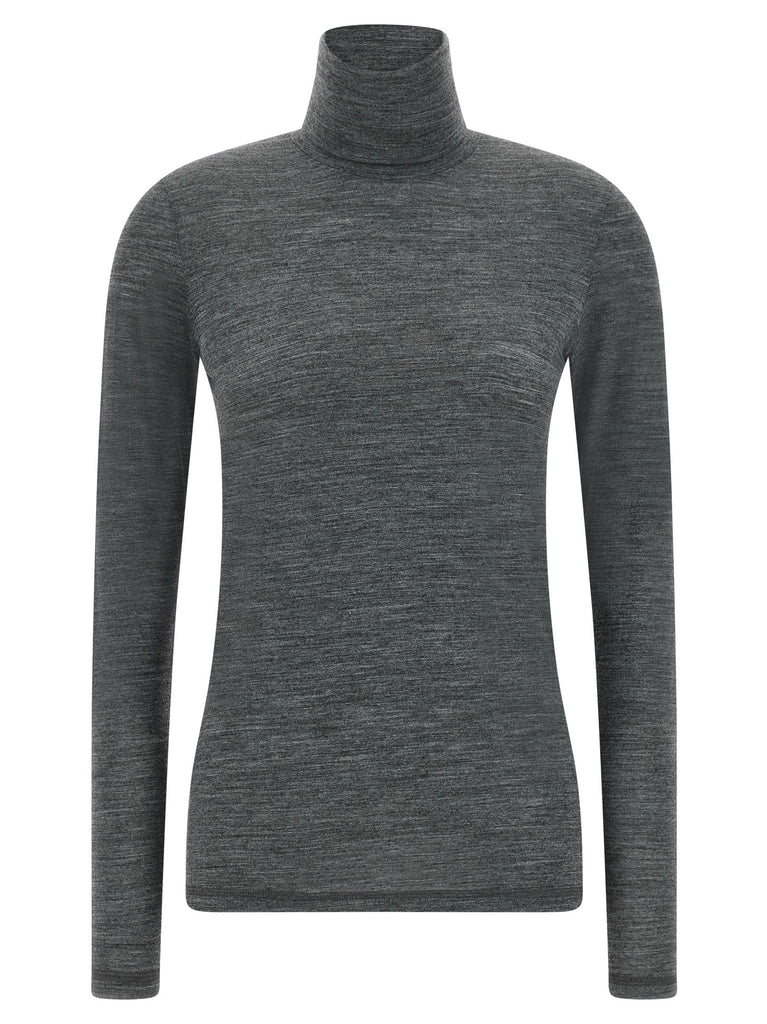 High neck t-shirt