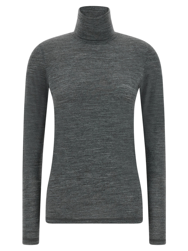 High neck t-shirt