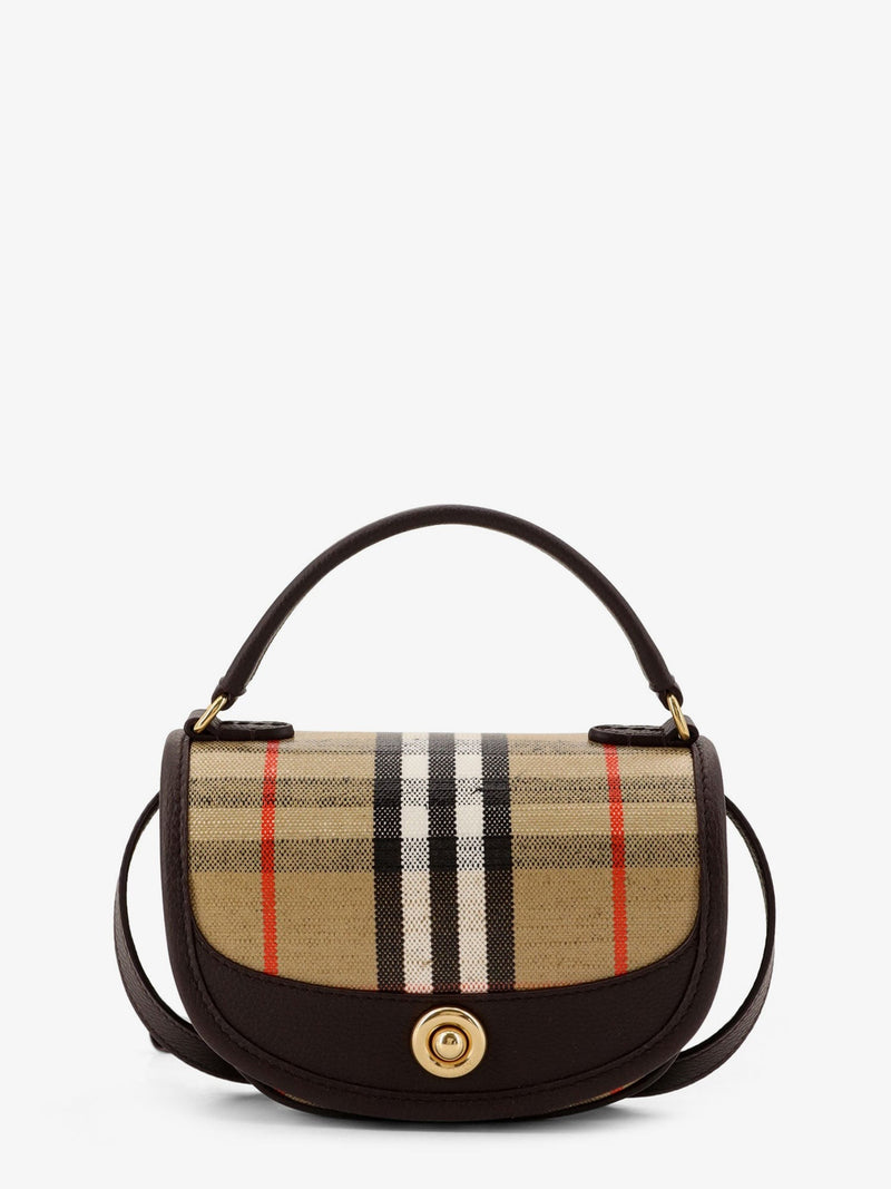 Highlands crossbody bag with iconic Check pattern