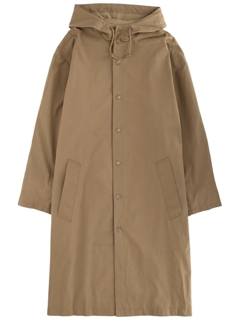 HOODED TRENCH COAT