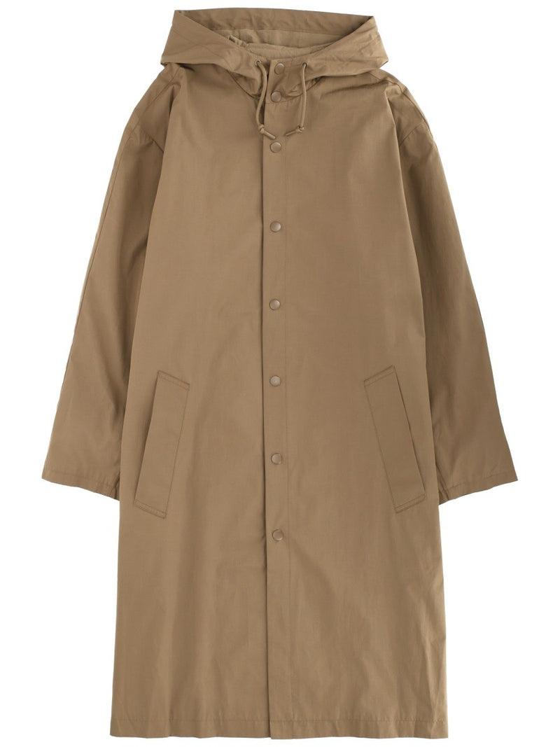 HOODED TRENCH COAT