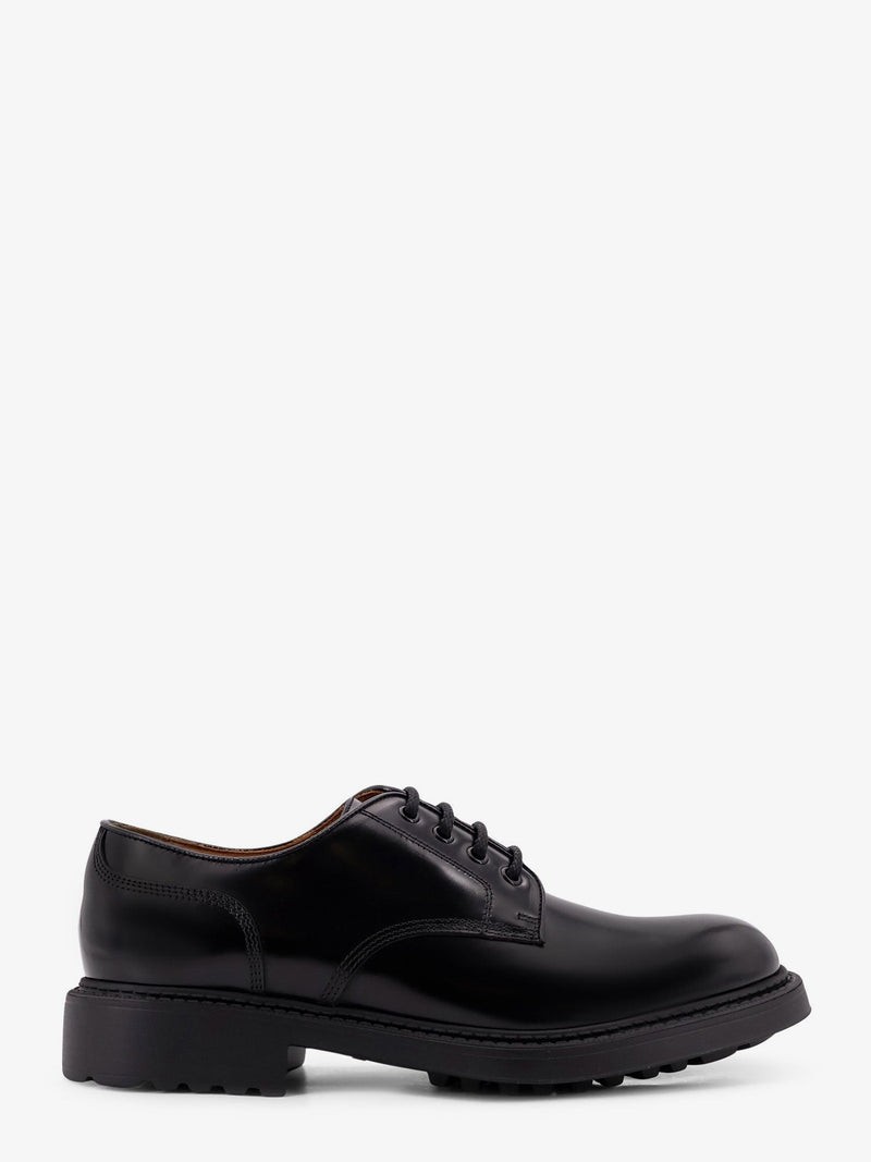 Horse lace up leather shoes
