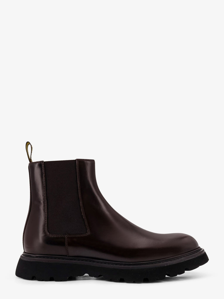 Horse leather ankle boots