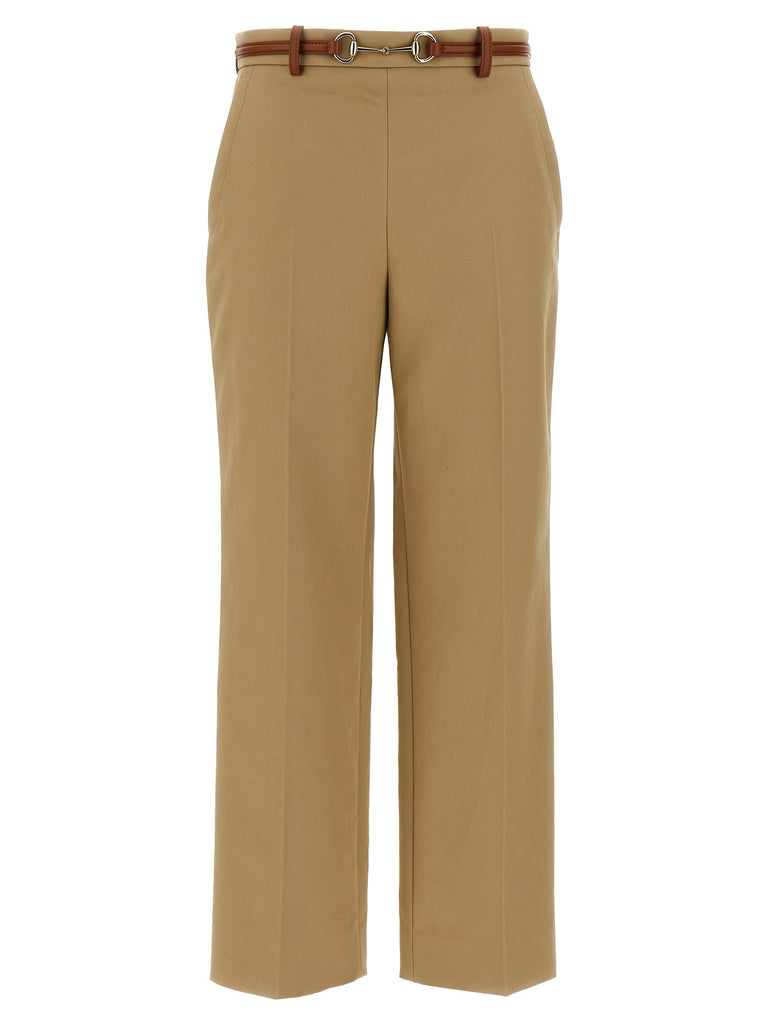 Horsebit pants