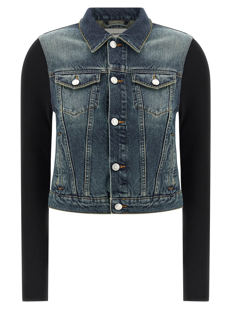 'Hybrid Rib Denim' jacket