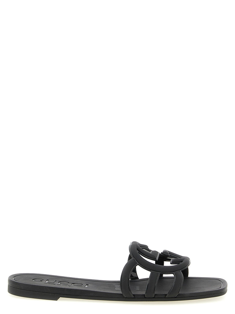 'Incrocio GG' sandals - 'Gucci Lido' line