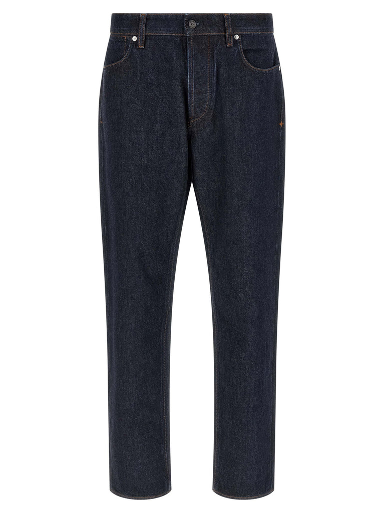 Indigo denim jeans