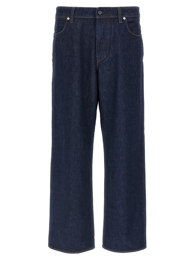 Indigo denim jeans