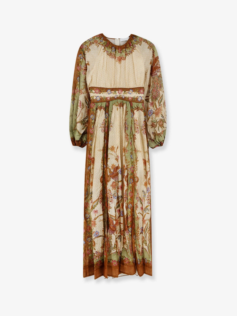 Indra cotton and silk dress