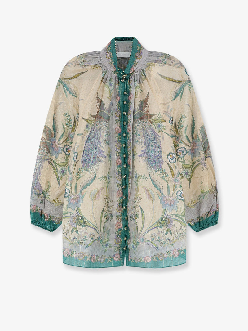 Indra cotton and silk shirt